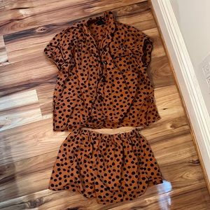 Madewell Pajama Set / M / Top and Shorts